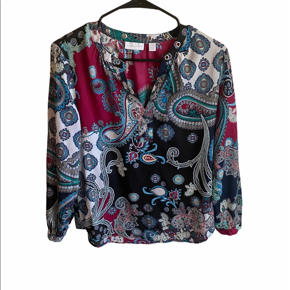 New York & Company Blouse Size S